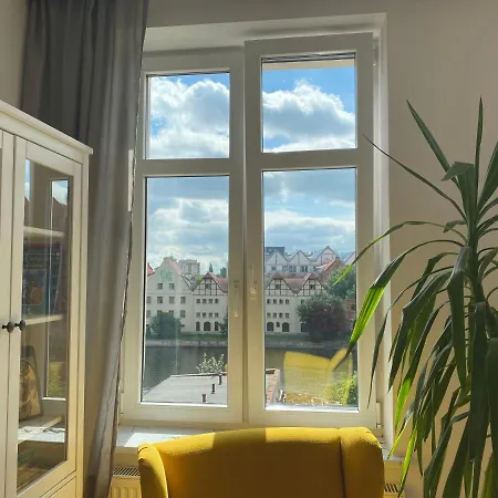 Hello Amazing River View 4 Bedrooms & Balcony * Gdańsk
